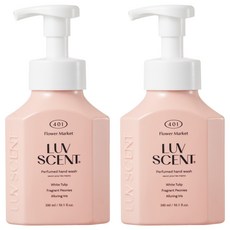 香氛泡沫洗手乳 白鬱金香, 300ml, 2瓶