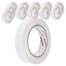 엠파이어 양면테이프 24mm x 30m, 화이트 반투명, 12개