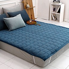 보몽드 극세사 뉴쏘울 누빔패드, 오션블루