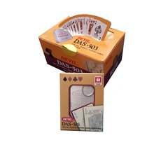 DEVIL 3層安全罐專家用撲克牌撲克牌尺寸 6入組 DAS-503, 混合色, 1個