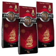 쭝웬레전드 상타오 1 분쇄 원두 커피, 핸드드립, 340g, 3개