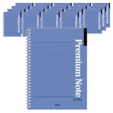 PENPIA 彈簧彩色筆記本, 20個, 隨機出貨