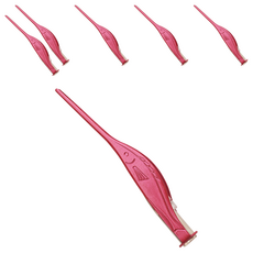 청새치 led 귀지집게 유아핀셋 레드, 1개입, 6개