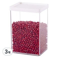 STORYG Changsin Living Sense可疊放冰箱口袋容器 1號 850ml, 3個, 1個