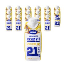 Altive 素食蛋白飲 香蕉口味, 18個, 250ml
