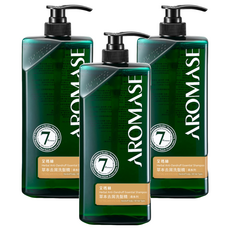 AROMASE 艾瑪絲 草本去屑洗髮精, 400ml, 3瓶