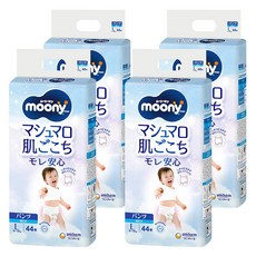 滿意寶寶日本版 頂級超薄褲型尿布 男童款 9~14kg, L, 176片