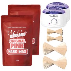 ZiZUSS 原創粉熱蠟美體W套組, 200g, 2組