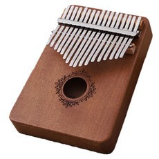 Toppia 簡約卡林巴琴 復古桃花心 禮盒組