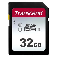 Transcend 創見 300S SDHC UHS-I U1 記憶卡, 32GB, 1個