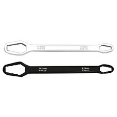 萬能梅花扳手 Set 22cm長 4cm寬 0.5cm厚 金屬材質, 2支, 1組