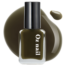 오즈네일 샤인무드 네일 컬러 매니큐어, S15녹턴카키, 8ml, 1개