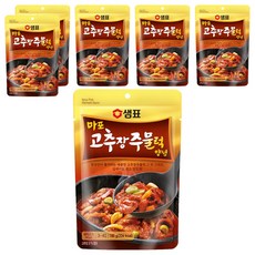 Sempio 膳府 韓式辣味醃肉醬包, 180g, 6包
