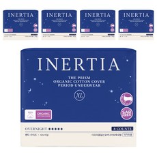 inertia The Prism 穿戴式夜用衛生棉, 5個, 8入, 特大號
