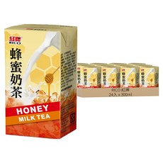 RICO 紅牌 蜂蜜奶茶, 24入, 300ml