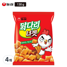 NONGSHIM 農心 雞塊餅乾 炸雞口味, 130g, 4包