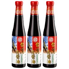 大同醬油 台灣老醬油壺底油膏, 420g, 黑豆甕釀, 3瓶