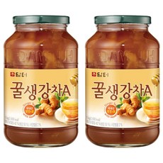 Damtuh 丹特 蜂蜜生薑茶醬, 1kg, 1罐, 2罐
