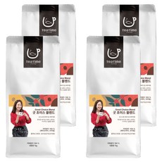 Good Choice配方原豆咖啡, 1kg, 完整咖啡豆(不研磨), 4個