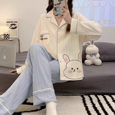 피어니스트 여성용 코코 잠옷 상하의 세트