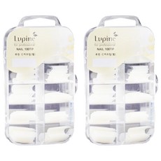 Lupine Nail C Curve Well貼片假指甲, 自然色, 200個