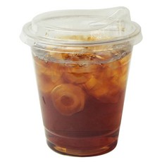 Inp PET 冰杯杯身 + 就口杯蓋組, 360ml, 50個, 1個