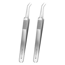 seesoo 皮脂鼻除黑頭擠出機 V 皮脂鑷子, 單色, 2個