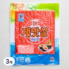 대림선 게맛살 큰잔치, 300g, 3개