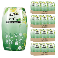 小麥購物 浴室香氛 桂雨 260ml 清新空氣 持久香氛, 289g, 24個
