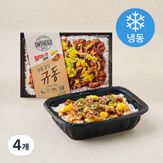 아워홈 온더고 규동 (냉동), 270g, 4개