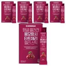 참앤들황토농원 탱글 콜라겐 몽모랑시 타트체리 젤리스틱, 300g, 5개