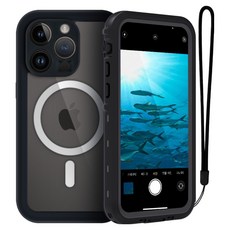 위크나인 휴대폰 방수 노샘 케이스, 아이폰16Pro, 1개