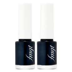 더페이스샵 스타일 네일, 2BK 블랙 아메리카노, 7ml, 2개