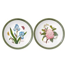 PORTmeIRION 波特玫琳恩 植物園蝕刻義大利麵碗 2入組, 1套, 隨機出貨