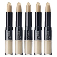 더샘 커버 퍼펙션 아이디얼 듀얼 컨실러, 1호 클리어베이지, 5개