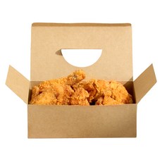大慶Home Cafe 牛皮紙炸雞盒 中, 100入, 1個