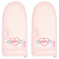 韓國 OCEAN 兒童手套巾, 粉紅色