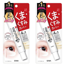 SANA 莎娜 豆乳美肌保濕透亮眼霜 20g 集中護理眼周 添加維生素E誘導體, 2件