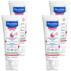 무스텔라 수딩 모이스처라이징 크림, 40ml, 4개