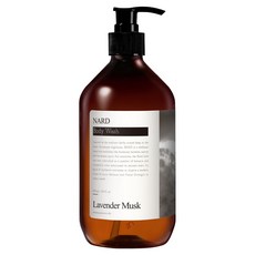 NARD 喜馬拉雅草本香氛沐浴露 薰衣草麝香, 500ml, 1瓶
