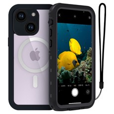 위크나인 휴대폰 방수 노샘 케이스, 아이폰14Plus, 1개