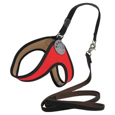 SM Pet Easy Fit Harness XL+ 鉛繩 125 厘米, 紅色, 1個