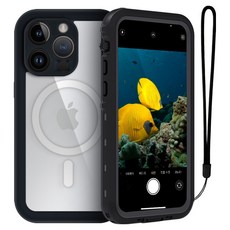 위크나인 휴대폰 방수 노샘 케이스, 아이폰14Pro, 1개