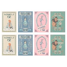 walgadaks 綠野仙蹤迷你筆記本 4入組, 混色, 2組