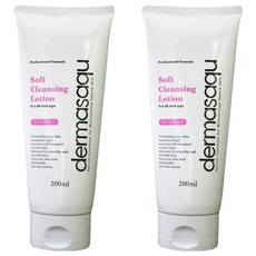 DermasaQ 柔軟潔面乳, 200ml, 2個