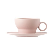 BOWLBOWL 韓國製 Bowl Bowl Vintage 單人咖啡杯組, 藕粉色, 1套