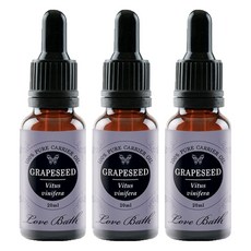 러브바스 아로마 페이스오일 포도씨, 20ml, 3개