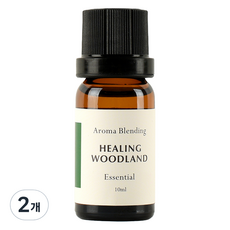 소소코 아로마블랜딩 에센셜오일 힐링 우드랜드, 2개, 10ml