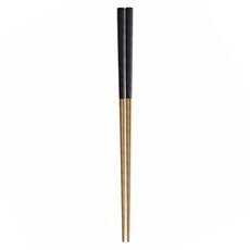 葡萄牙風 304不鏽鋼 黑金筷子, 1入