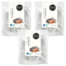 해통령 꽃게 해물다시팩, 90g, 3개